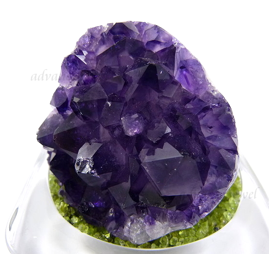 紫水晶座