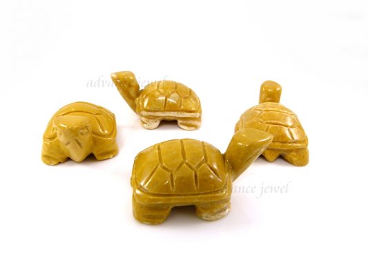 動物雕刻-烏龜-黃石