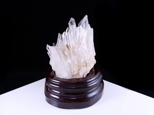 白水晶簇
