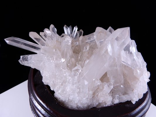 白水晶簇